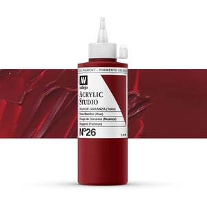 Vallejo Studio Akrilik Boya 500Ml Seri 1 26 Rose Madder Hue - Vallejo