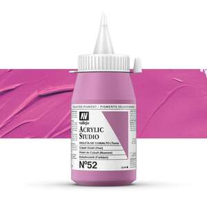 Vallejo Studio Akrilik Boya 500Ml Seri 1 52 Cobalt Violet Hue - Vallejo