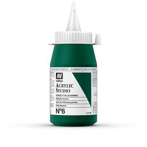 Vallejo Studio Akrilik Boya 500Ml Seri 1 6 Phthalo Green - 3
