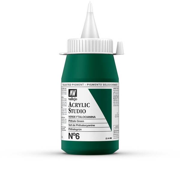 Vallejo Studio Akrilik Boya 500Ml Seri 1 6 Phthalo Green - 3