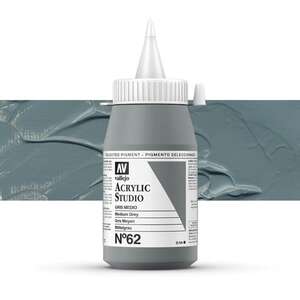 Vallejo Studio Akrilik Boya 500Ml Seri 1 62 Medium Grey - Vallejo
