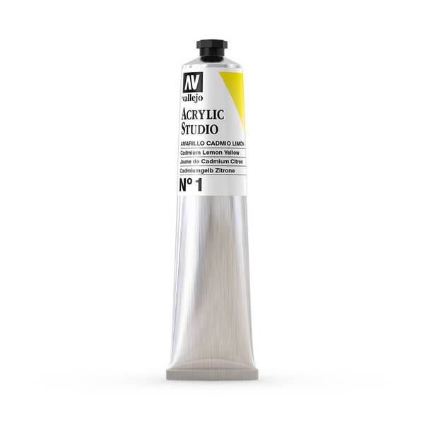 Vallejo Studio Akrilik Boya 58Ml Seri 1 1 Cadmium Lemon Yellow - 3