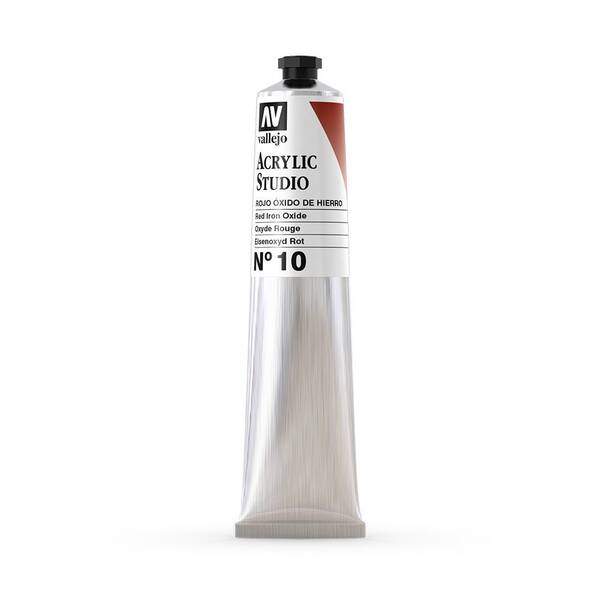 Vallejo Studio Akrilik Boya 58Ml Seri 1 10 Red Iron Oxide - 3