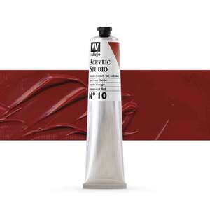 Vallejo Studio Akrilik Boya 58Ml Seri 1 10 Red Iron Oxide - 1
