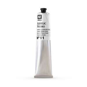Vallejo Studio Akrilik Boya 58Ml Seri 1 11 Titanium White - 3