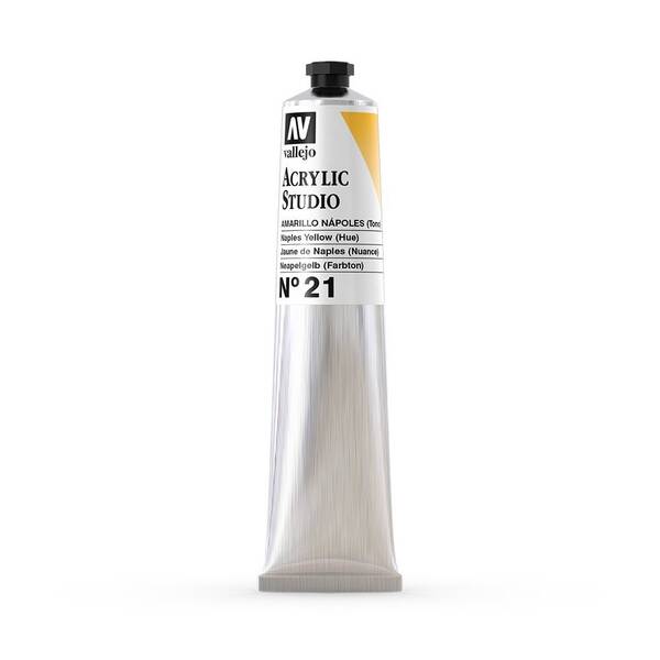 Vallejo Studio Akrilik Boya 58Ml Seri 1 21 Naples Yellow Hue - 3