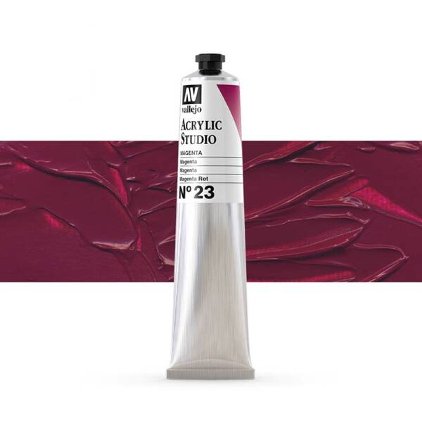Vallejo Studio Akrilik Boya 58Ml Seri 1 23 Magenta - 1