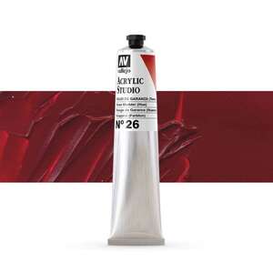 Vallejo Studio Akrilik Boya 58Ml Seri 1 26 Rose Madder Hue - 1