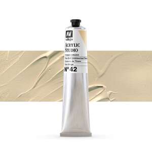Vallejo Studio Akrilik Boya 58Ml Seri 1 42 Titan Buff Unbleached Titanium - 1