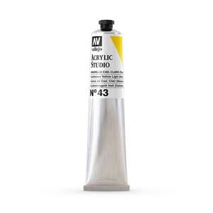 Vallejo Studio Akrilik Boya 58Ml Seri 1 43 Cadmium Yellow Light Hue - 3