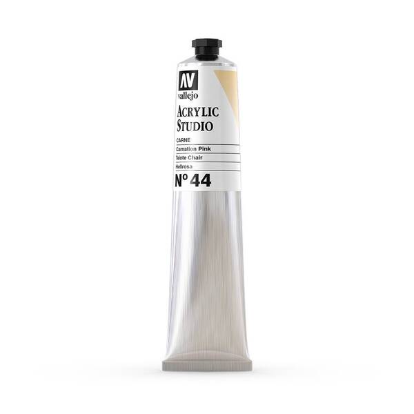Vallejo Studio Akrilik Boya 58Ml Seri 1 44 Carnation Pink - 3