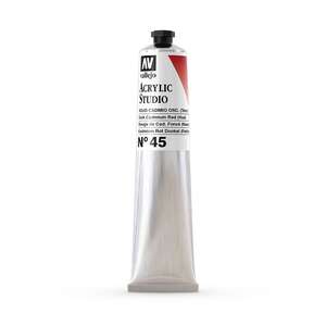 Vallejo Studio Akrilik Boya 58Ml Seri 1 45 Dark Cadmium Red Hue - 3