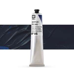 Vallejo Studio Akrilik Boya 58Ml Seri 1 46 Prussian Blue Phthalo - 1