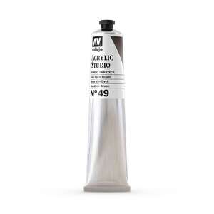 Vallejo Studio Akrilik Boya 58Ml Seri 1 49 Van Dyck Brown - 3
