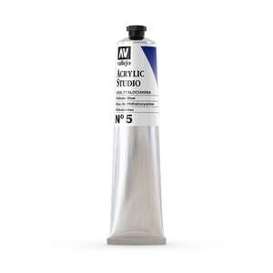 Vallejo Studio Akrilik Boya 58Ml Seri 1 5 Phthalo Blue - 3