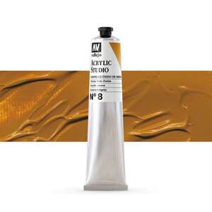 Vallejo Studio Akrilik Boya 58Ml Seri 1 8 Yellow Iron Oxide - 1