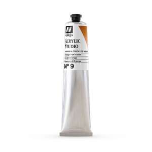 Vallejo Studio Akrilik Boya 58Ml Seri 1 9 Orange Iron Oxide - 3