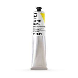 Vallejo Studio Akrilik Boya 58Ml Seri 2 931 Gold Yellow Fluorescent - 3