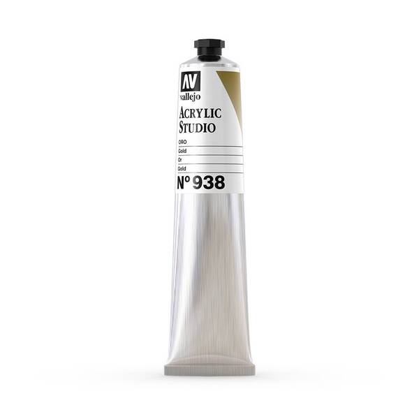 Vallejo Studio Akrilik Boya 58Ml Seri 2 938 Gold - 3