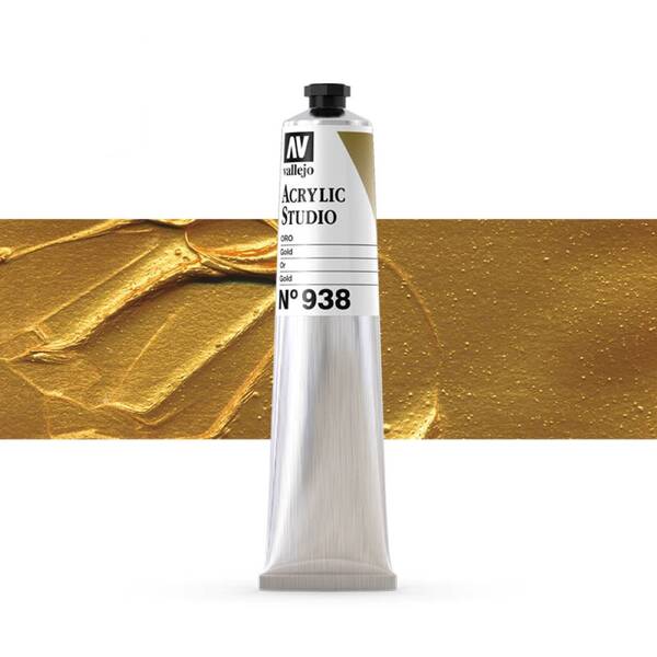 Vallejo Studio Akrilik Boya 58Ml Seri 2 938 Gold - 1