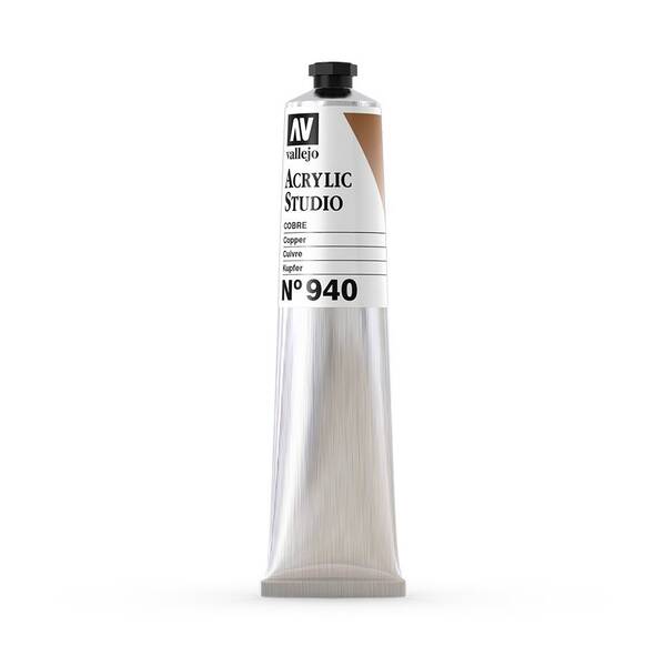 Vallejo Studio Akrilik Boya 58Ml Seri 2 940 Copper - 3