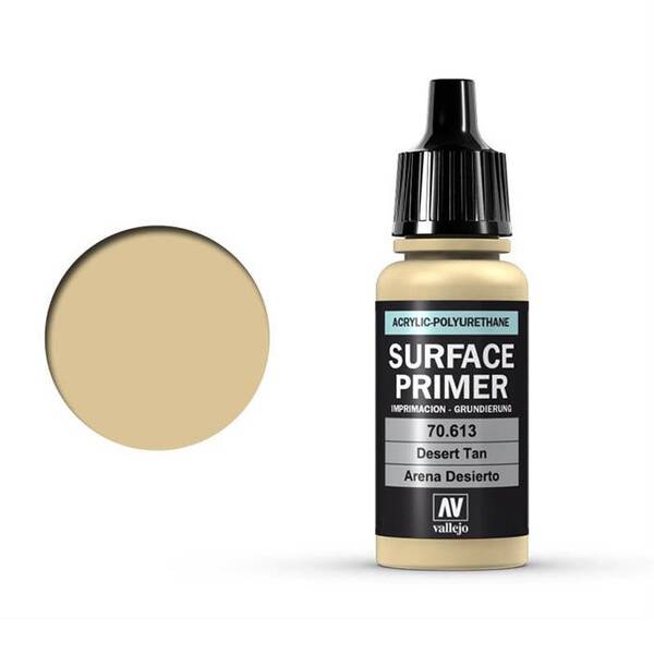 Vallejo Surface Primer 17Ml 70.613 Desert Tan - 1