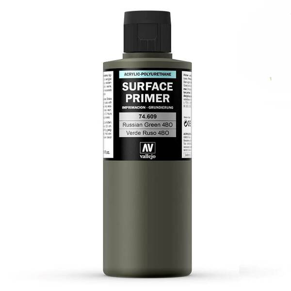 Vallejo Surface Primer 200Ml 74.609 Russian Green 4BO - 1