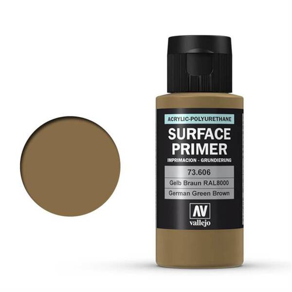 Vallejo Surface Primer 60Ml German Green Brown 73.606 - 1