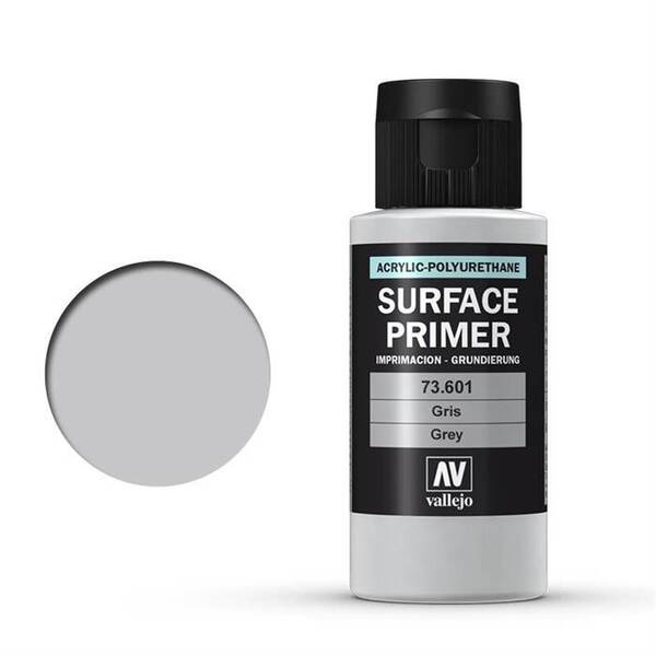 Vallejo Surface Primer 60Ml Grey 73.601