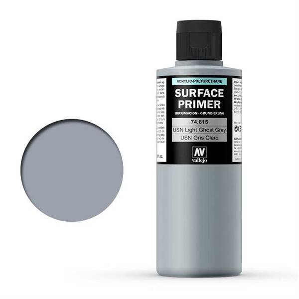 Vallejo Surface Primer 60Ml USN Light Ghost Grey 73.615