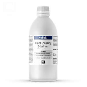 Vallejo Thick Pouring Medium 500ML Pouring Medium 28.465 - Vallejo