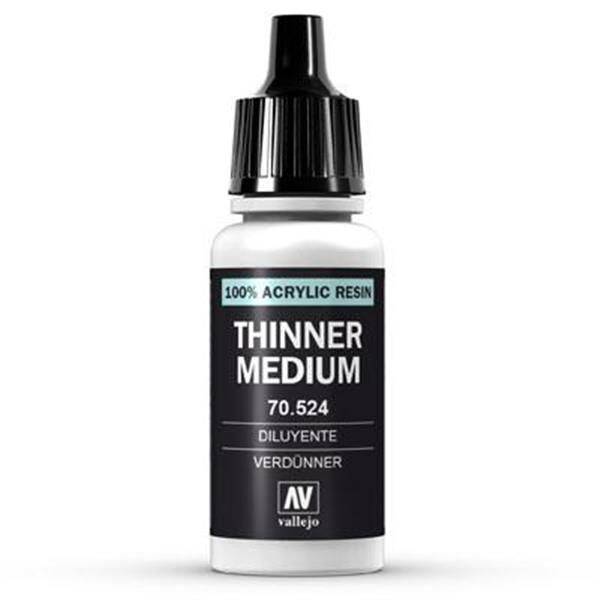 Vallejo Thinner Medium 17 Ml 70.524 - 1
