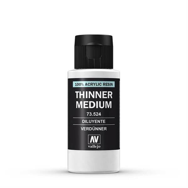Vallejo Thinner Medium 60 ML 73.524 - 1