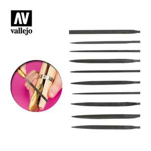 Vallejo - Vallejo Tools: Budget Needle File Set (X10) T03001