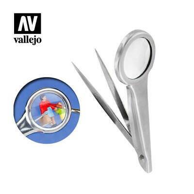 Vallejo Tools: Tweezers With Magnifier T12001