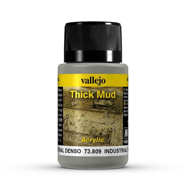 Vallejo Weathering Effects 40Ml 73.809 S1 Industrial Thick Mud
