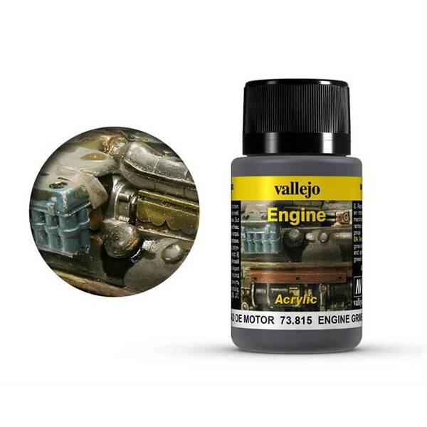 Vallejo Weathering Effects 40Ml 73.815 S1 Engine Grime