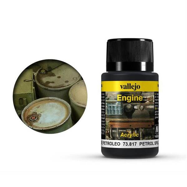 Vallejo Weathering Effects 40Ml 73.817 S1 Petrol Spills
