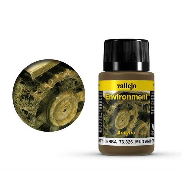 Vallejo Weathering Effects 40Ml 73.826 S1 Mud And Grass