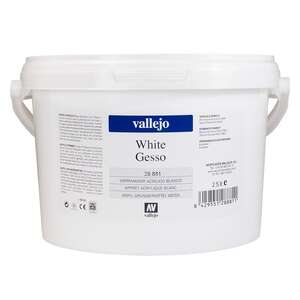 Vallejo White Gesso 2,5 Lt. 28.881 - Vallejo