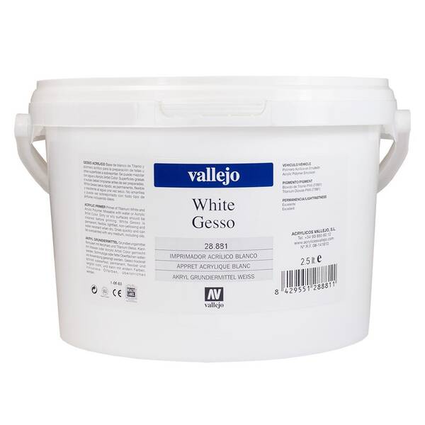 Vallejo White Gesso 2,5 Lt. 28.881 - 1