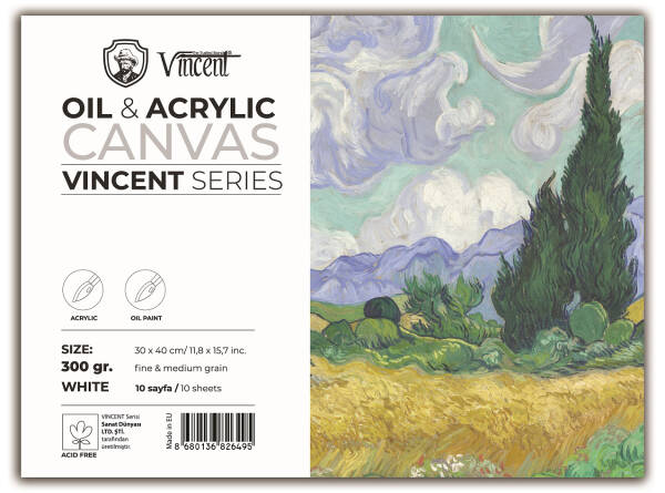 Vincent Akrilik ve Yağlı Boya Defterleri - 5