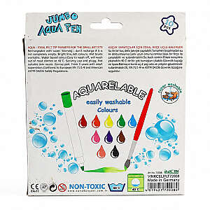 Vincent Aqua Pen Jumbo Keçeli Kalem Seti 10'lu - 2