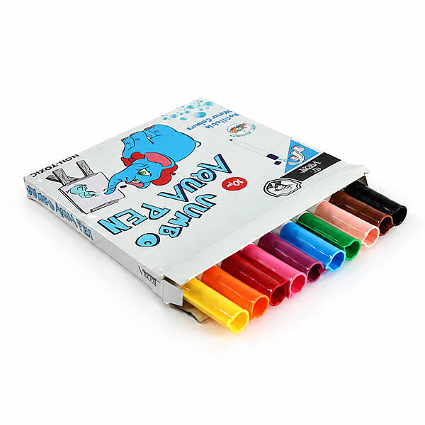 Vincent Aqua Pen Jumbo Keçeli Kalem Seti 10'lu - 3