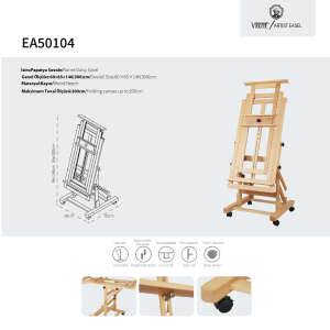 Vincent Artist Şövale EA50104 Daisy/Papatya - 3
