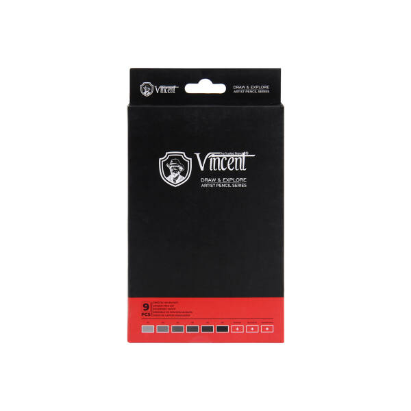 Vincent Draw & Explorer 9'lu Set Karton Kutu - 1