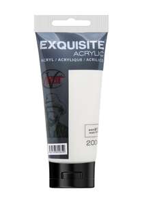 Vincent Exquisite Akrilik Boya 200 ML Pearl White - Vincent