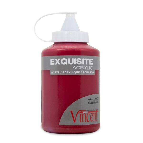 Vincent Exquisite Akrilik Boya 500 ML Rose Madder - 1