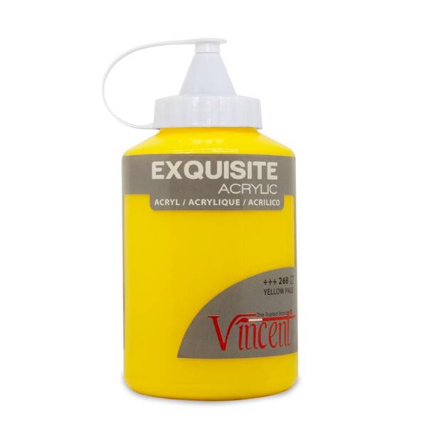 Vincent Exquisite Akrilik Boya 500 ML Yellow Pale - 1