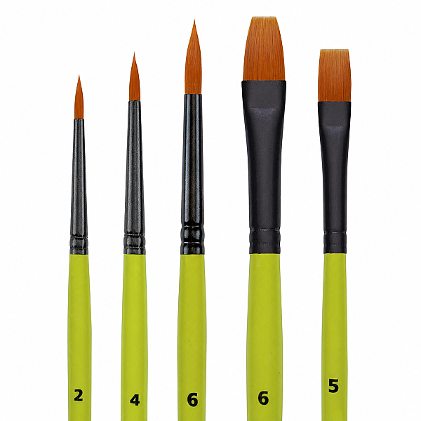 Vincent Fırça Seti Seri 1 (5'Li Set) - 1